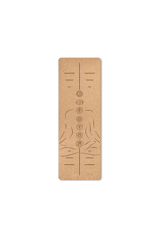 5mm Doğal Mantar Yoga Matı – Kaymaz, Çevre Dostu ve Estetik Tasarım