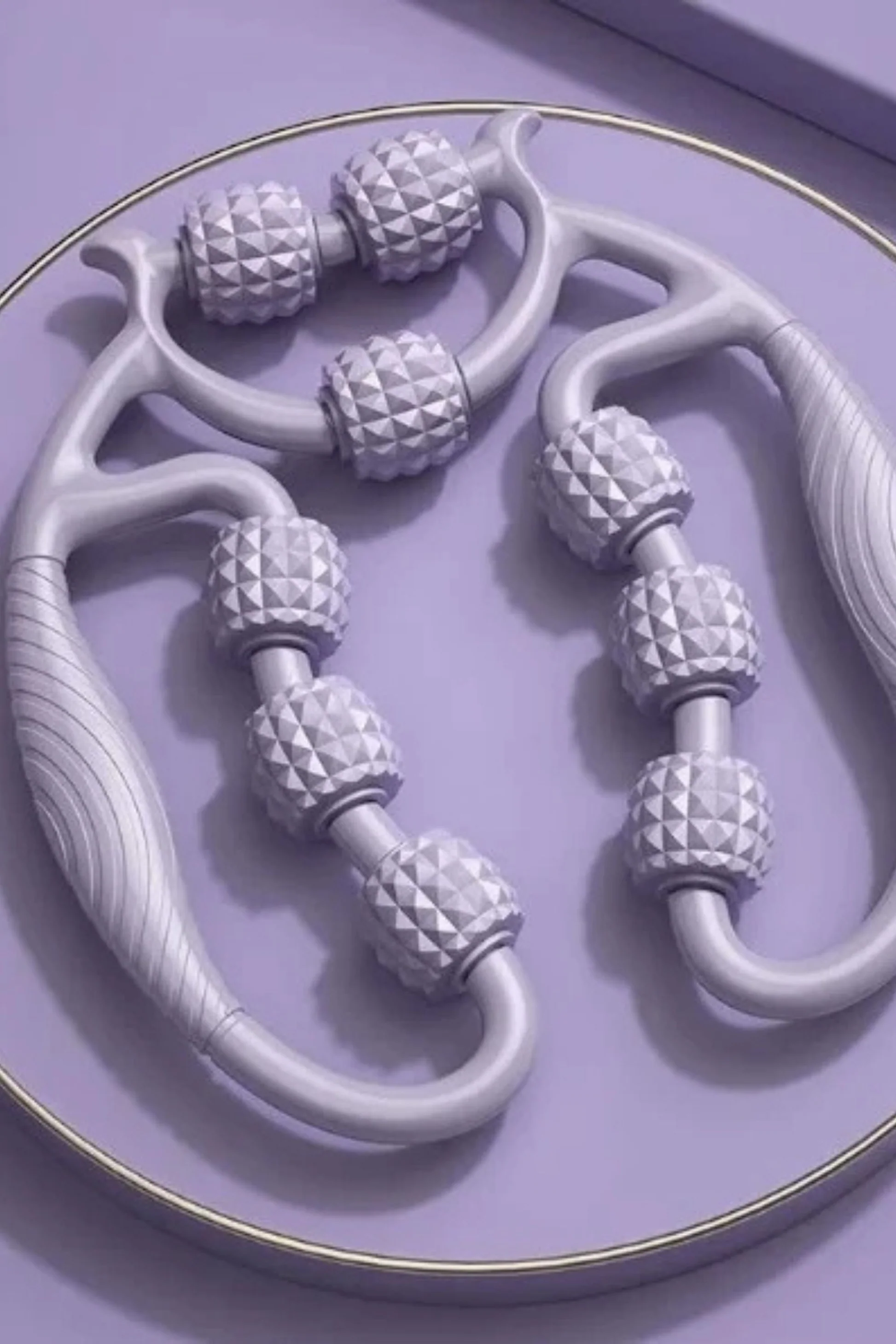 Mor 3D Manuel Kas Masaj Aleti ile Kaslarını Rahatlat ve Yenilen