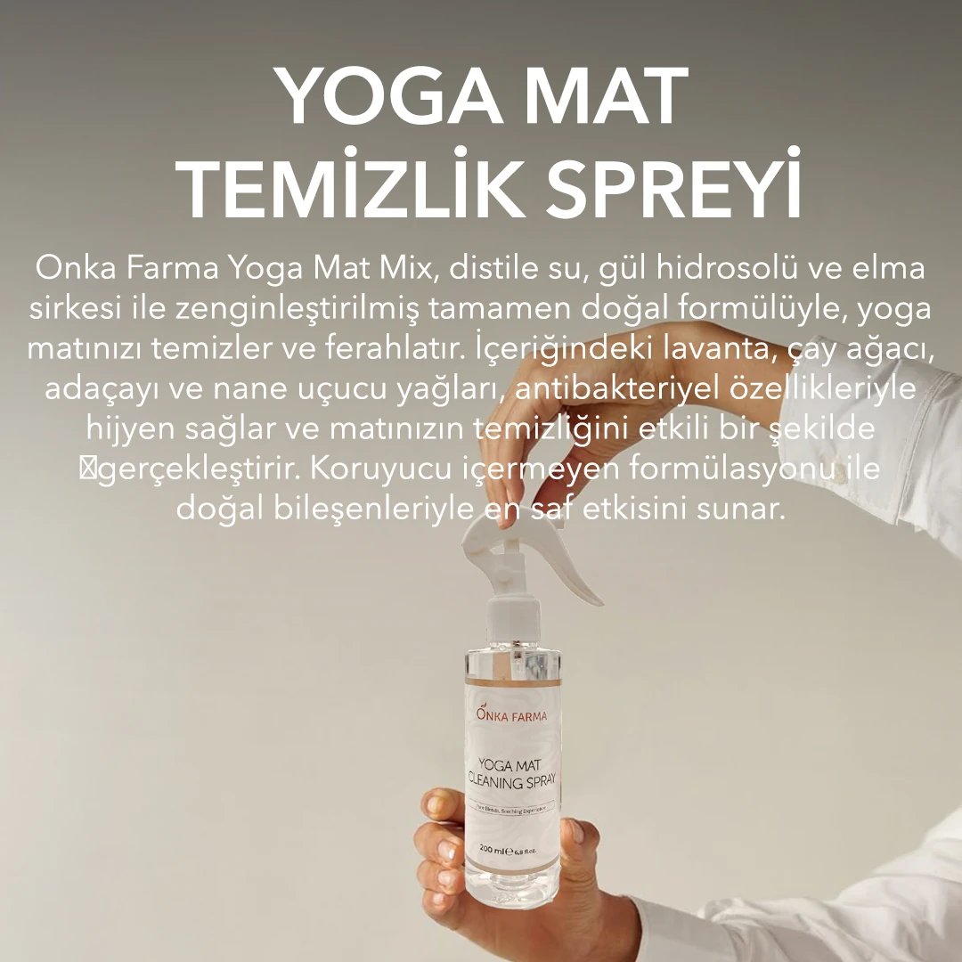 Yoga Mat Temizlik Spreyi ile Doğal Ferahlık ve Saf Hijyen