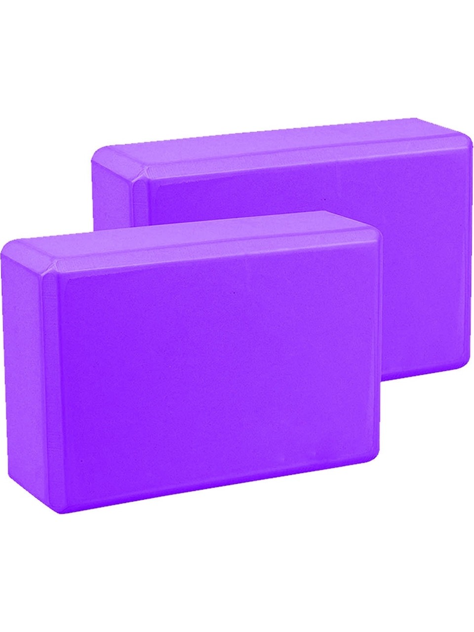 Mor 2’li EVA Köpük Kaymaz Yoga Bloğu Seti ile Dengenizi Keşfedin