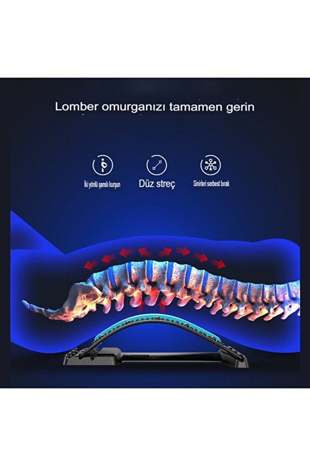 3 Kademeli Ayarlanabilir Bel Esneme Aparatı ile Sırt Ağrılarına Veda Et