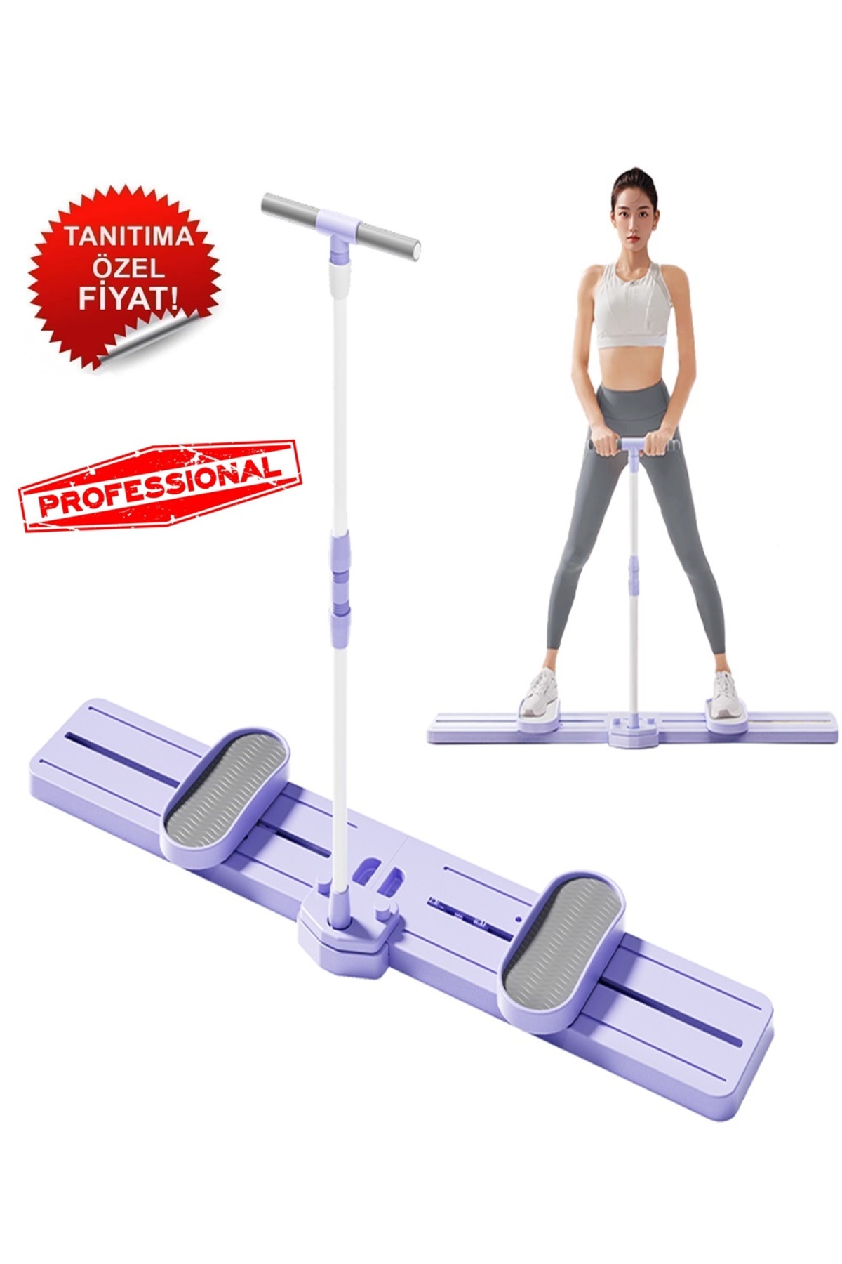 Sessiz Kayma Egzersiz Tahtası ile Evde Kayak Keyfi ve Fit Görünüm